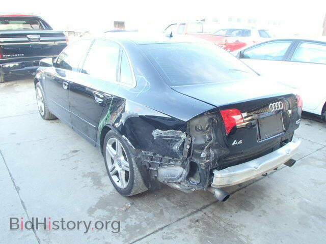2007 AUDI A4 - VIN: WAUDF78E07A260456 - Фото 3