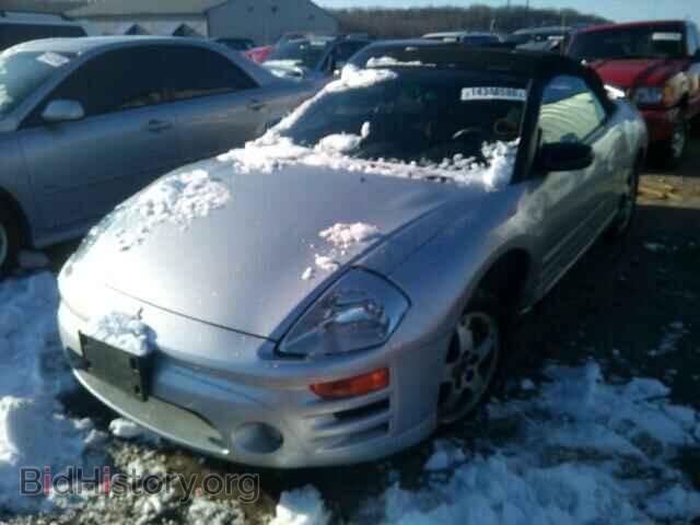2003 MITSUBISHI ECLIPSE - VIN: 4A3AE45G63E141341 - Фото 2