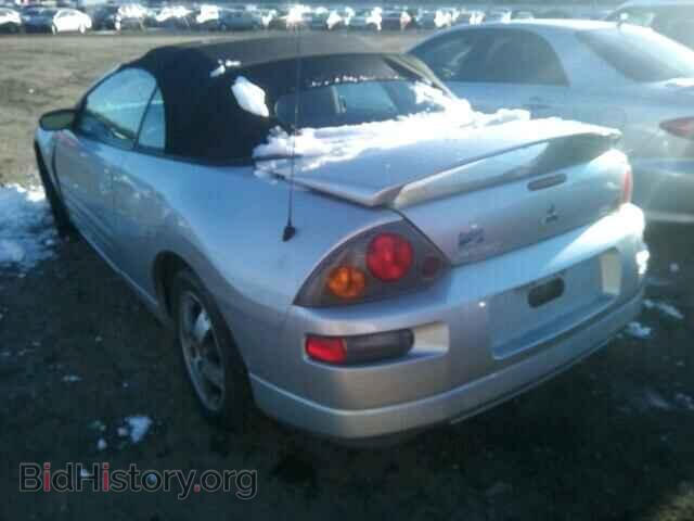 2003 MITSUBISHI ECLIPSE - VIN: 4A3AE45G63E141341 - Фото 3
