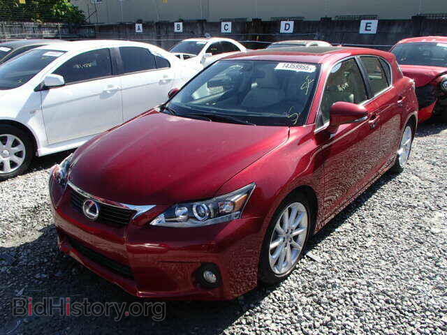 2013 LEXUS CT 200 - VIN: JTHKD5BH7D2152038 - Фото 2