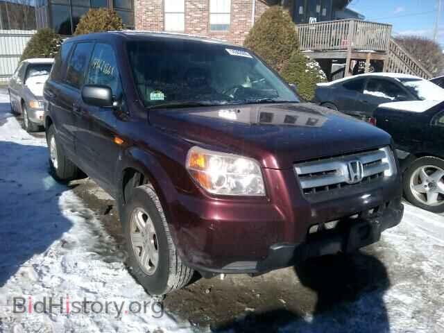 Фотография 2HKYF18177H530421 - HONDA PILOT 2007