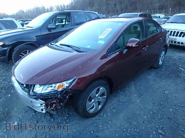 2013 HONDA CIVIC - VIN: 2HGFB2F57DH549507 - Фото 2