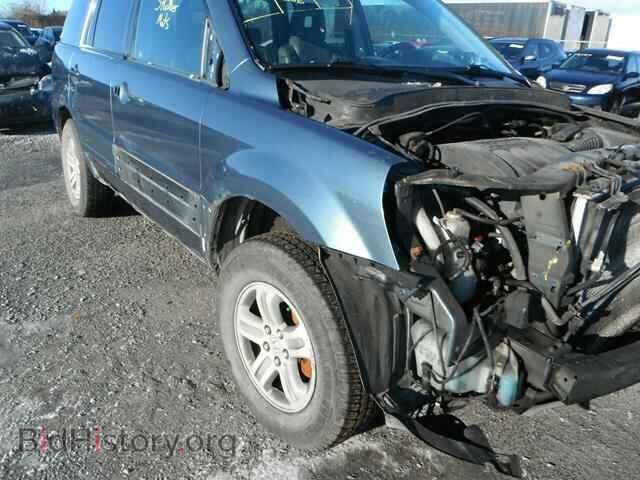 2005 HONDA PILOT - VIN: 2HKYF18505H001697 - Фото 10