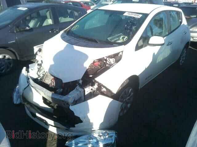 2013 NISSAN LEAF - VIN: 1N4AZ0CP9DC417162 - Фото 2
