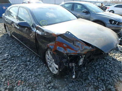 2007 Lexus LS460 LS 460l, черный — VIN JTHGL46F075002089, Copart