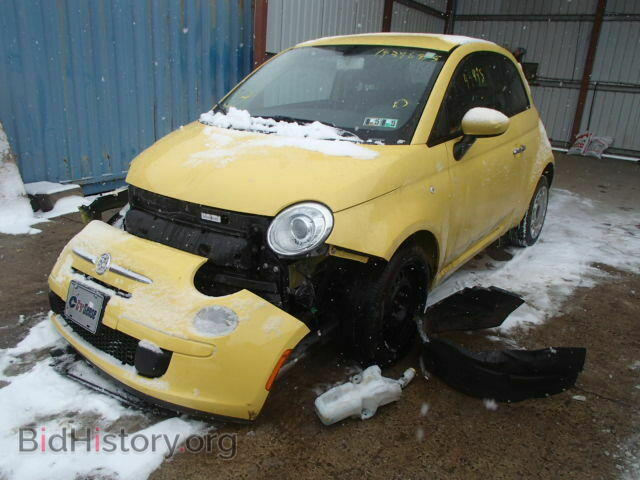 2012 FIAT 500 - VIN: 3C3CFFAR7CT115038 - Фото 2