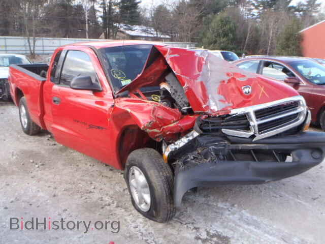 Photo 1B7GL22X2WS730744 - DODGE DAKOTA 1998