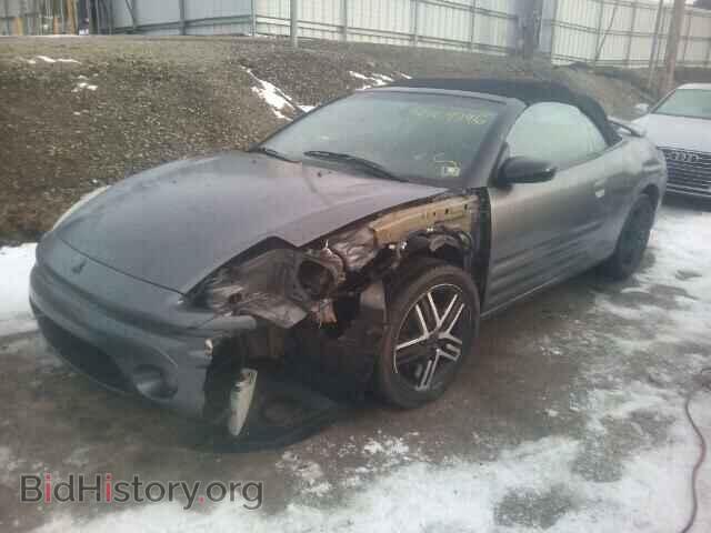 2003 MITSUBISHI ECLIPSE - VIN: 4A3AE55H93E100488 - Фото 2