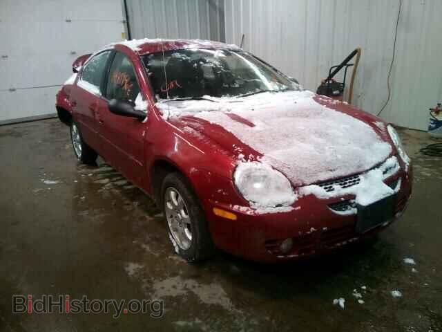 Фотография 1B3ES56C65D257552 - DODGE NEON 2005