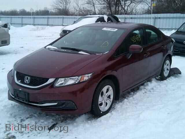 2014 HONDA CIVIC - VIN: 2HGFB2F43EH012013 - Фото 2