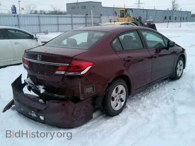 2014 HONDA CIVIC - VIN: 2HGFB2F43EH012013 - Фото 4