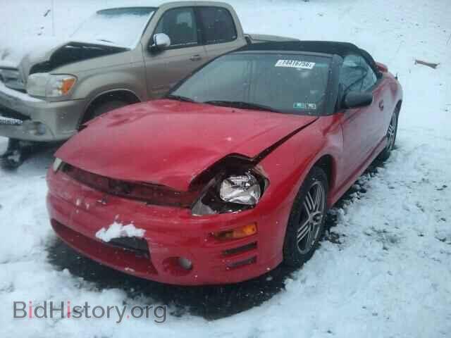 2003 MITSUBISHI ECLIPSE - VIN: 4A3AE75H73E017881 - Фото 2