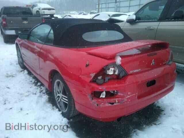 2003 MITSUBISHI ECLIPSE - VIN: 4A3AE75H73E017881 - Фото 3
