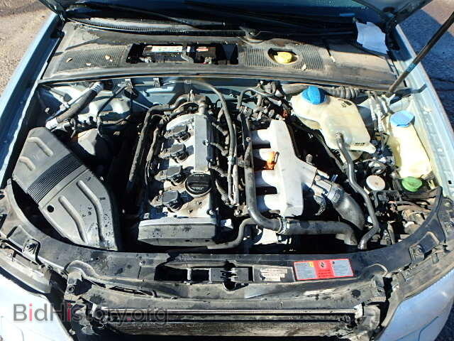 2002 AUDI A4 - VIN: WAULC68E62A175239 - Фото 7