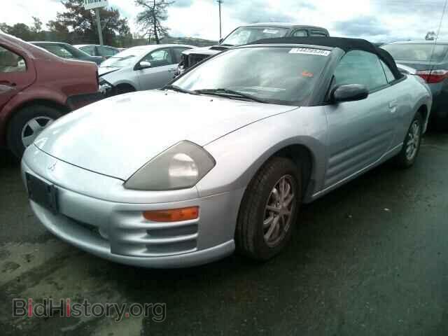 2002 MITSUBISHI ECLIPSE - VIN: 4A3AE45G22E011278 - Фото 2