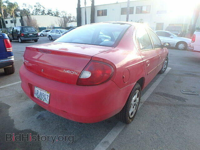 2001 DODGE NEON - VIN: 1B3ES46C41D233884 - Фото 4