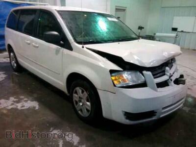 2010 Dodge CARAVAN Grand Cara, белый — VIN 2D4RN4DE7AR402985, Copart