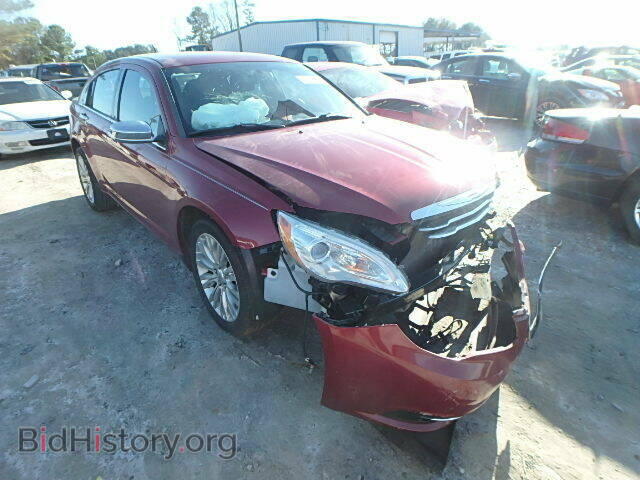 Фотография 1C3CCBCB3CN289786 - CHRYSLER 200 2012