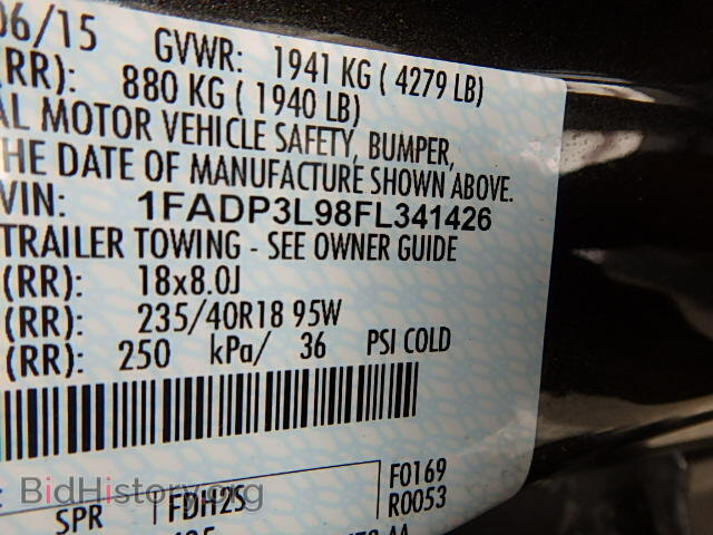 2015 FORD FOCUS - VIN: 1FADP3L98FL341426 - Фото 10