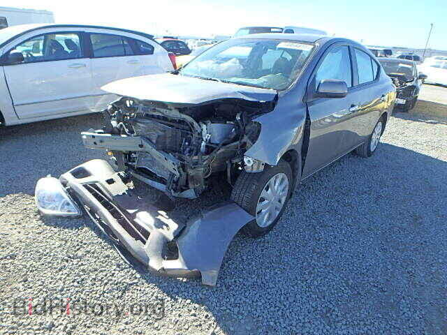 2012 NISSAN VERSA - VIN: 3N1CN7AP3CL848855 - Фото 2