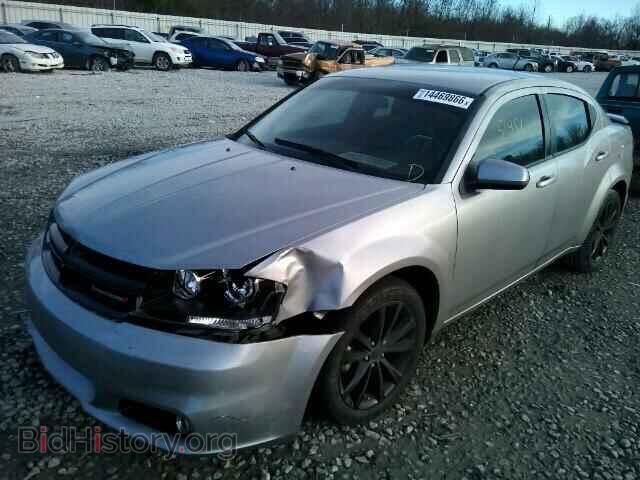 2013 DODGE AVENGER - VIN: 1C3CDZCB4DN627249 - Фото 2