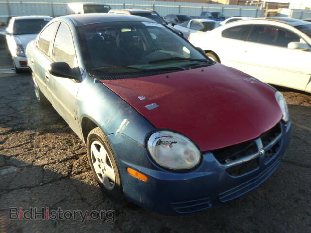 Фотография 1B3ES26CX4D547693 - DODGE NEON 2004