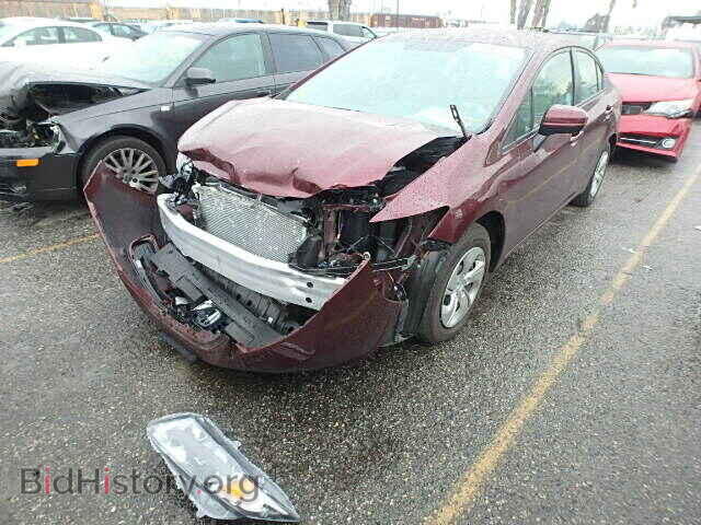2014 HONDA CIVIC - VIN: 19XFB2F51EE222080 - Фото 2