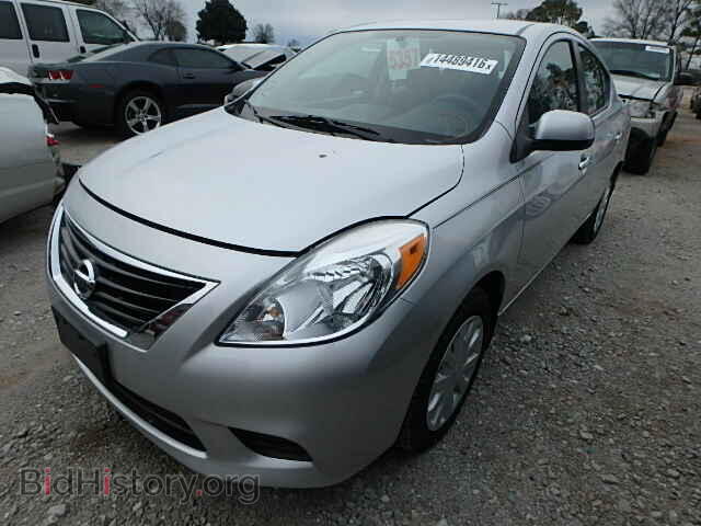 2012 NISSAN VERSA - VIN: 3N1CN7AP8CL843411 - Фото 2