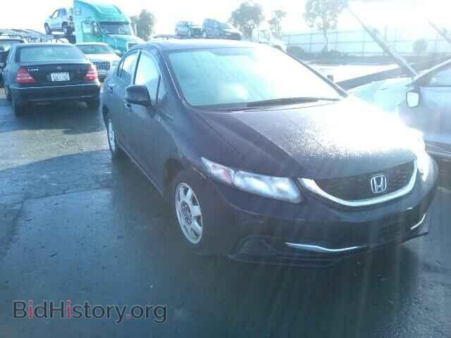 Фотография 2HGFB2F84DH526468 - HONDA CIVIC 2013