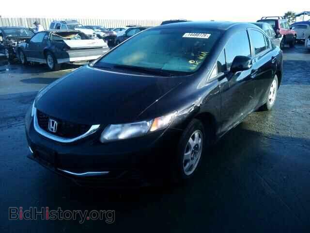 2013 HONDA CIVIC - VIN: 2HGFB2F84DH526468 - Фото 2