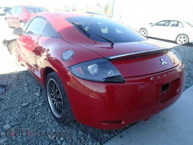 2007 MITSUBISHI ECLIPSE - VIN: 4A3AK24F87E028471 - Photo 3