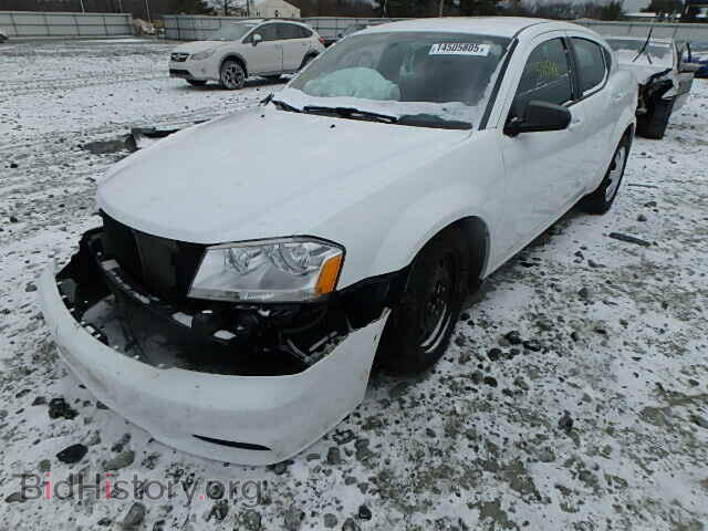 2011 DODGE AVENGER - VIN: 1B3BD4FB4BN579255 - Фото 2