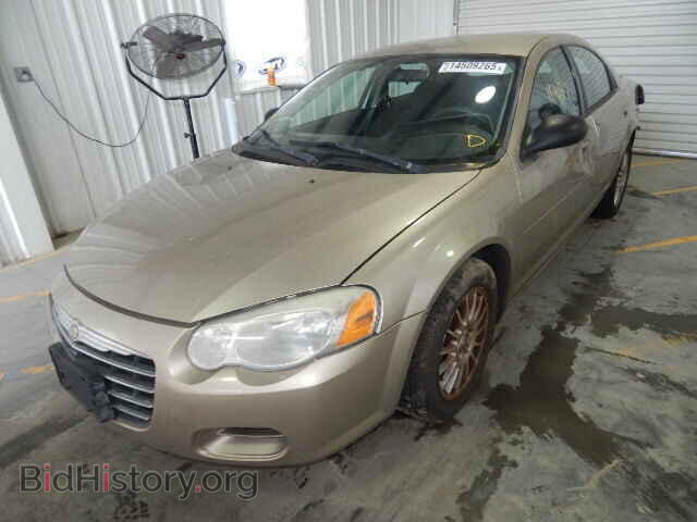 2004 CHRYSLER SEBRING - VIN: 1C3EL46X84N296763 - Фото 2