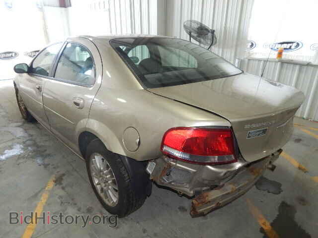 2004 CHRYSLER SEBRING - VIN: 1C3EL46X84N296763 - Фото 3