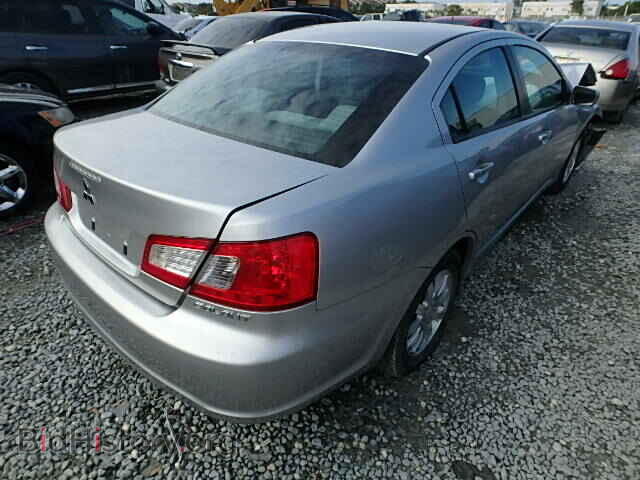 2009 MITSUBISHI GALANT - VIN: 4A3AB36F59E003789 - Фото 4