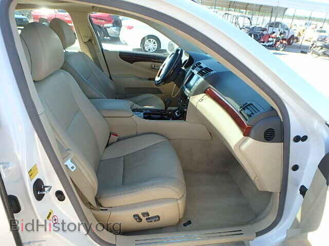 2009 LEXUS LS460 - VIN: JTHCL46F395003867 - Фото 5