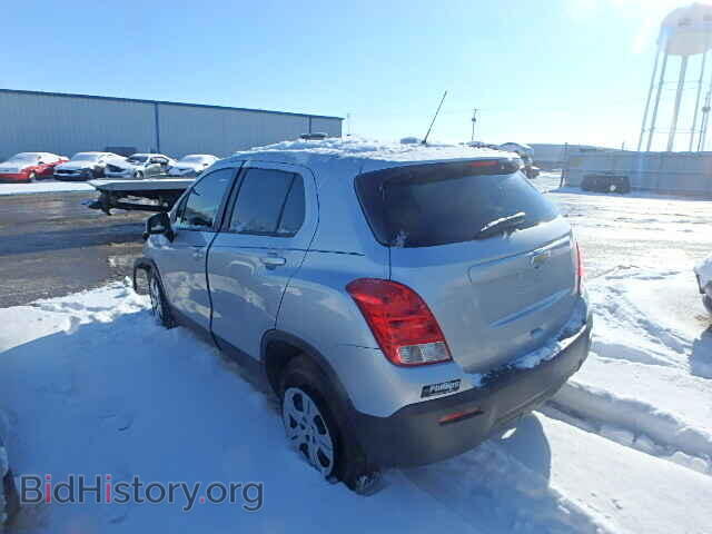 2015 CHEVROLET TRAX - VIN: 3GNCJKSB3FL197141 - Фото 3