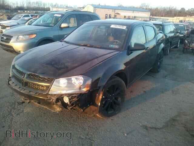 2014 DODGE AVENGER - VIN: 1C3CDZAGXEN181852 - Фото 2