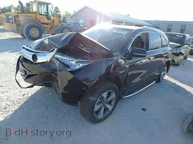 2014 ACURA MDX - VIN: 5FRYD4H22EB017040 - Фото 2