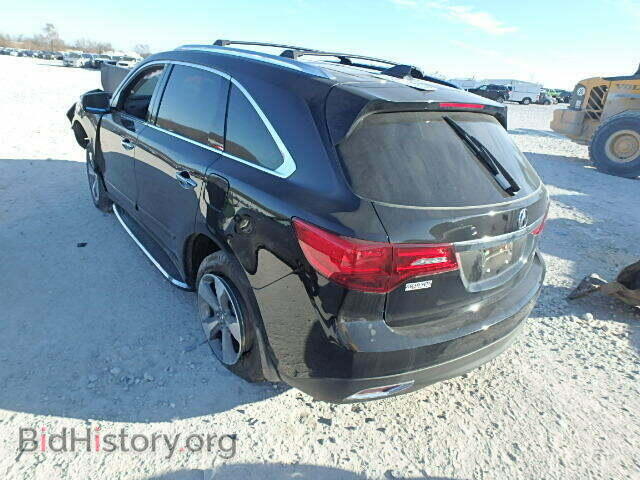 2014 ACURA MDX - VIN: 5FRYD4H22EB017040 - Фото 3