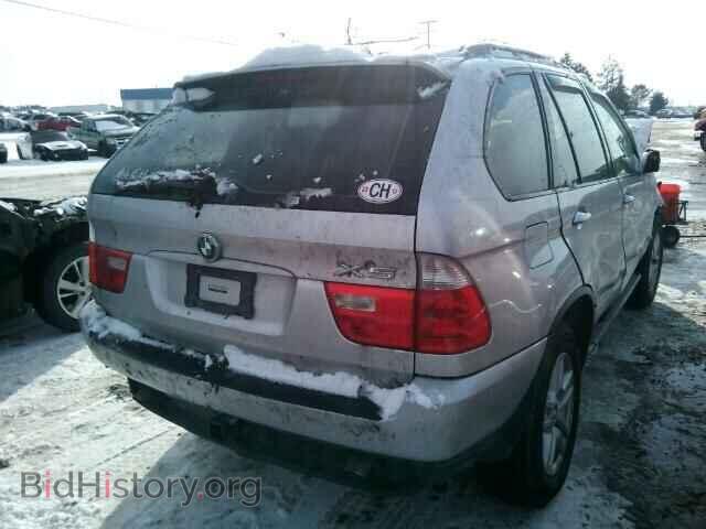 2005 BMW X5 - VIN: 5UXFA13505LY21253 - Фото 4