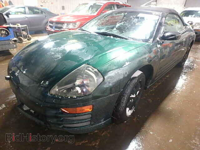 2002 MITSUBISHI ECLIPSE - VIN: 4A3AE45G82E075521 - Photo 2