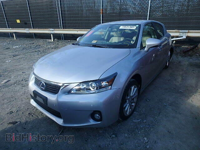2011 LEXUS CT 200 - VIN: JTHKD5BH7B2038005 - Фото 2