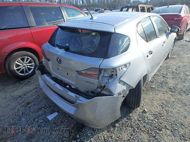 2011 LEXUS CT 200 - VIN: JTHKD5BH7B2038005 - Фото 4