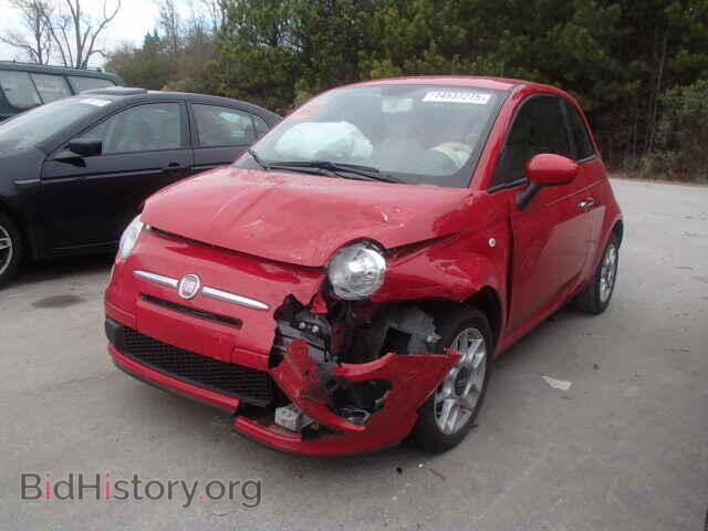 2012 FIAT 500 - VIN: 3C3CFFAR3CT112718 - Фото 2