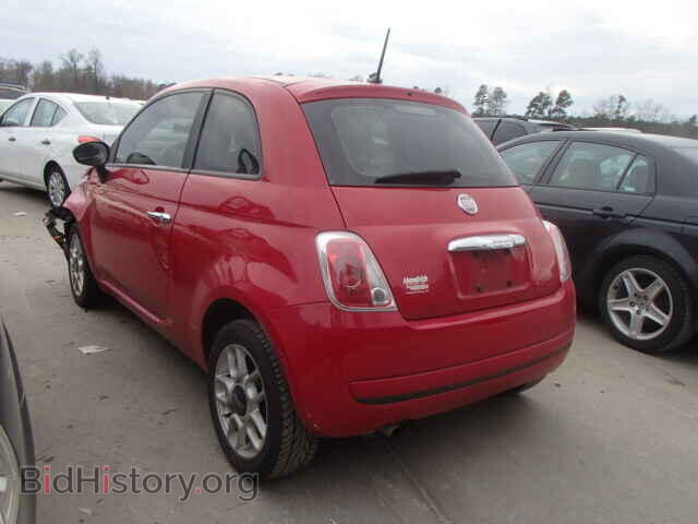 2012 FIAT 500 - VIN: 3C3CFFAR3CT112718 - Фото 3