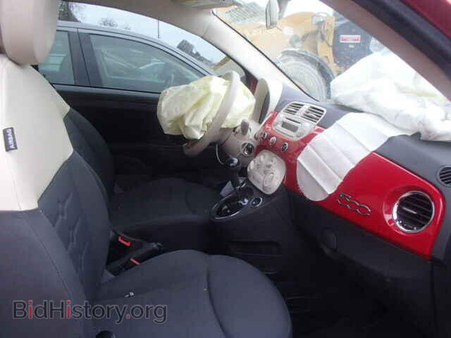 2012 FIAT 500 - VIN: 3C3CFFAR3CT112718 - Фото 5