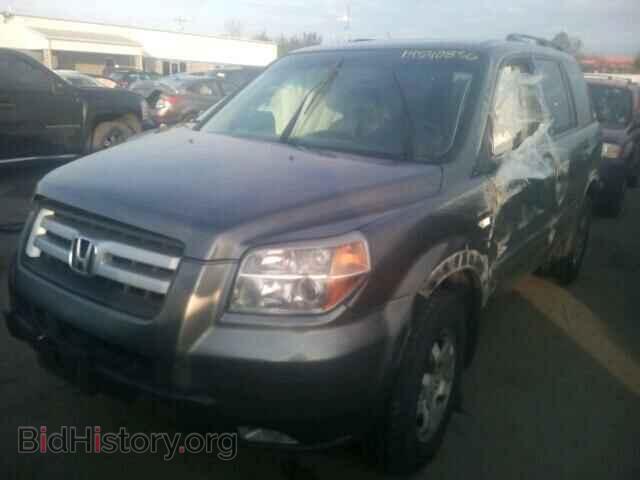 2007 HONDA PILOT - VIN: 2HKYF18597H537681 - Фото 2