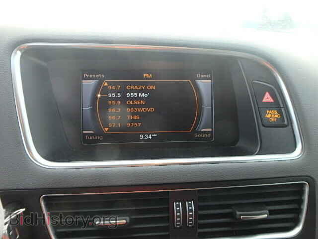 2013 AUDI Q5 - VIN: WA1CFAFP6DA044407 - Фото 9