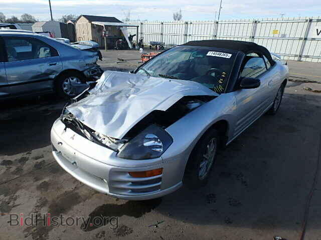 2001 MITSUBISHI ECLIPSE - VIN: 4A3AE45G31E228773 - Photo 2